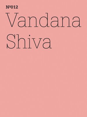 cover image of Vandana Shiva